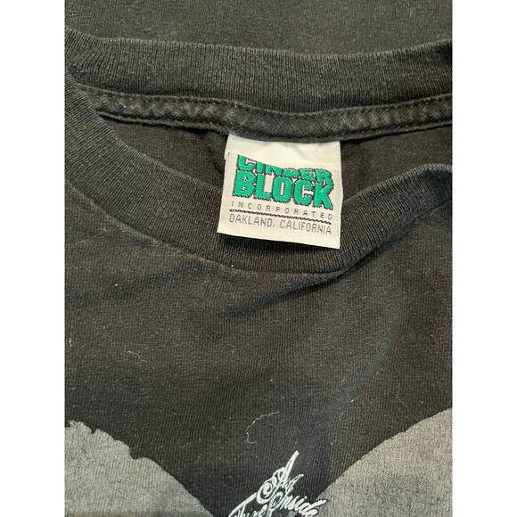 Rare AFI Sing The Sorrow Butterfly Band Tee Cinder Block 2003 Vintage Small - Picture 3 of 9